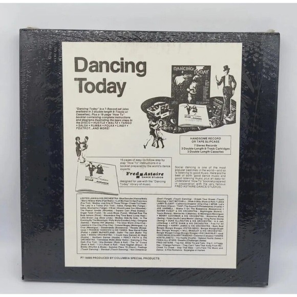 Fred Astaire Dance Studios Dancing Today Vinyl Record LP Box Set NEW IN PLASTIC - Picture 4 of 9